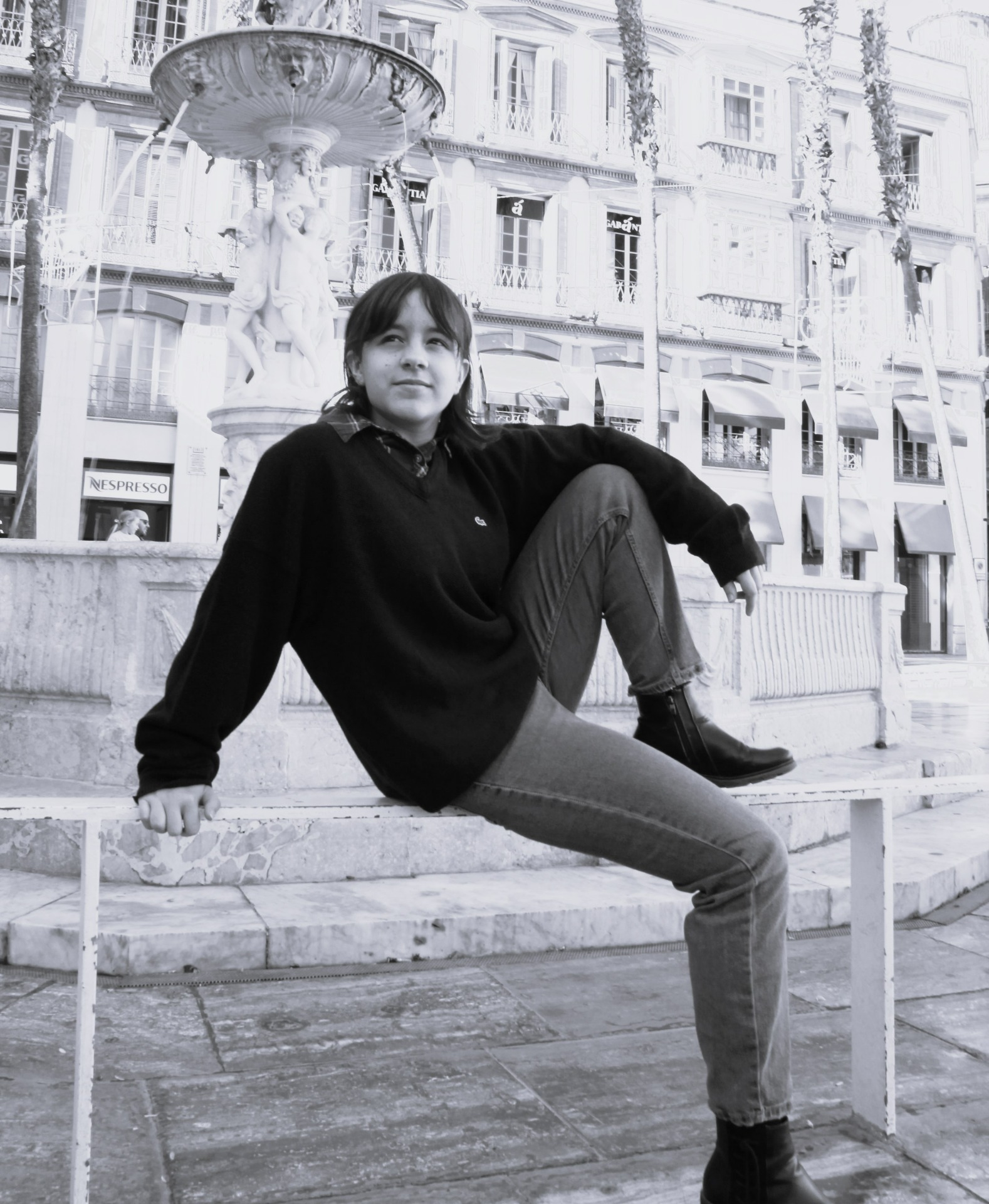 Foto recreación B&W